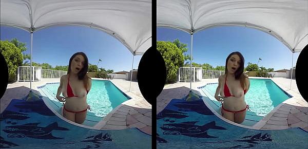  3000girls.com Ultra 4K VR porn Poolside Pussy POV ft. Anastasia